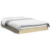 vidaXL Giroletto rovere Sonoma 140x200 cm materiale a base di legno
