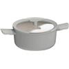 BergHOFF Casseruola con coperchio antiaderente balance moonmist grigio 24x11,50cm