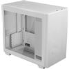 Aerocool Case per PC AeroCool Stormfront Mini-G-WT-V1, scheda madre Micro-ATX e Mini-ITX, 7 slot per ventole, finestra laterale in vetro temperato, bianco