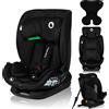 lionelo Lavender i-Size seggiolino auto da 1 anno a 12 anni, da 9 kg a 36 kg ISOFIX Barra di regolazione larga Nero