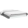 vidaXL Rete da letto senza materasso bianca 160x200 cm materiale a base di legno