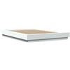 vidaXL Telaio letto bianco 120x190 cm materiale a base di legno