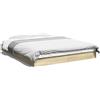 vidaXL Struttura letto senza materasso rovere Sonoma 160x200 cm materiale a base di legno