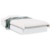 vidaXL Struttura letto con cassetti Bianco 75x190 cm Materiale a base di legno