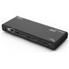 Urban Factory TCD50UF replicatore di porte e docking station per laptop Cablato USB 3.2 Gen 1 (3.1 Gen 1) Type-A + Type-C Nero