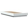 vidaXL Giroletto con LED bianco 75x190 cm in materiale ligneo