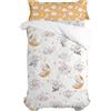 HappyFriday Set copripiumino HappyFriday Moshi Moshi Baby Koala colorato 2 pezzi