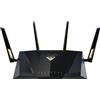 ASUS RT-BE88U router wireless 10 Gigabit Ethernet Dual-band (2,4 GHz / 5 GHz) Nero, Grigio