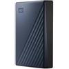 Western Digital WD My Passport for Mac WDBEJA0060BBL - Disco rigido - crittografato - 6 TB - esterno (portatile) - USB 3.2 Gen 1 (connettore USB-C) - AES a 256 bit - Blu