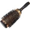 SHINLEA Spazzola per capelli senza strattoni - SHINLEA spazzola per ricci, spazzola rotonda per donne e bambini, spazzola rotonda in nylon da 43 mm in alluminio, spazzola rotonda professionale per acconciatura, arricciatura, asciugatura e stiratura