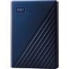 Western Digital WD My Passport for Mac WDBK6C0060BBL - Disco rigido - Crittografato - 6 TB - Esterno (portatile) - USB 3.2 Gen 1 - AES 256 bit - Blu