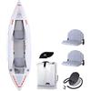 Aqua Marina HALVE Kayak per 2 persone Kayak ultraleggero in TPU 7,4 kg