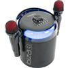 Ibiza Sound & Light Altoparlante karaoke IBIZA KARAHOME a batteria Bluetooth USB AUX Coax