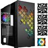 BitFenix Case ATX semi-tower BitFenix nero
