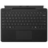 Microsoft Surface Pro Keyboard - Tastiera - con trackpad, accelerometro, vassoio Surface Slim Pen 2 e caricabatterie - QWERTZ - tedesco/austriaco - nero - per Surface Pro 10, Pro 11, Pro 8, Pro 9, Pro Copilot+ PC, Pro Copilot+ PC for Business