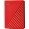 Western Digital My Passport WDBR9S0060BRD-WESN disco rigido esterno 6 TB 2.5" Micro-USB B 3.2 Gen 1 Rosso