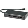 VALUE Adattatore multi-display USB Tipo C - 3x DP, Multi-Stream 4K