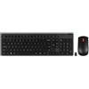 Lenovo Essential Wireless Combo Gen2 | Set tastiera e mouse | 2,4 GHz | USA | Nero