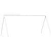 vidaXL Baldacchino per lettino bianco 199x80,5x88 cm in legno di pino massiccio