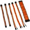 Kolink Kit di prolunghe per cavi intrecciati Kolink Core Adept - Arancione