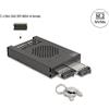 Delock Rack rimovibile Delock da 3,5 per 2 x M.2 NVMe SSD Slim SFF-8654 - Alloggiamento - 3,5