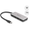 DELOCK USB 10 Gbps USB Type-C Hub mit 4x USB Type-C Buchse