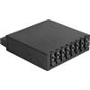 DELOCK 5.25 Wechselrahmen für 8 x M.2 NVMe SSD Slim SFF-8654
