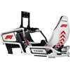 Playseats Playseat Formula Intelligence - F1 Edition Sedia da gioco universale Seduta imbottita Nero, Bianco