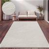 Paco Home Tappeto per esterni resistente alle intemperie Balcone Soggiorno Scandinavo Boho Unicolore Dimensioni 120x170 cm