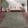 Paco Home Tappeto per esterni resistente alle intemperie Balcone Soggiorno Scandinavo Boho Unicolore Dimensioni 200x290 cm