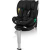 Lionelo Seggiolino auto Lionelo Braam Air i-Size 4in1, sedile integrato con ISOFIX, base girevole a 360' - Nero