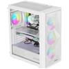 Genesis GENESIS Diaxid 605 ARGB Midi Tower Bianco