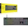 Corsair K55 Core RGB Gaming-Tastatur grigio
