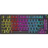 Savio Phenix SAVGK- YELLOW PUDDING tastiera da gioco USB + RF Wireless + Bluetooth QWERTY US English Black