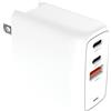 Creative Caricabatterie CREATIVE 67W GaN, 1x USB-A, 2x USB-C PPS, PD 3.0, QC 4+, bianco