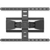 Nedis Supporto da parete per TV a movimento completo | 43 - 90 " | Peso massimo dello schermo supportato: 50 kg | Inclinabile | Girevole | Distanza minima dalla parete: 19,6 mm | 2 Punto(i) di rotazione | ABS / Metallo | Nero