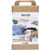 Creativ Company Gel Printing Toolkit - Set di tecniche di stampa creative