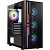 BitFenix Case BitFenix Apollo / ATX / ventola ARGB da 4x120 mm / 3xUSB 3.0 / USB 2.0 / vetro temperato / nero