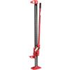 Wiltec Cric fuoristrada Wiltec fino a 3000 kg max. 105 cm, Farmer Jack per veicoli fuoristrada, SUV, ATV e rimorchi, cric Farm Jack in acciaio