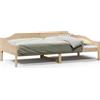 vidaXL Letto in legno massiccio senza materasso 80x200 cm in legno di pino