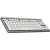 LOGITECH Tastiera Logitech G 920-012551 Gaming RF Wireless + Bluetooth QWERTY Nordic White