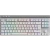 Logitech G G515 Lightspeed TKL tastiera Gaming RF Wireless + Bluetooth QWERTY US International White