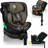Lionelo Seggiolino auto Lionelo Harmony i-Size, base EasyTurn a 360°, ISOFIX e gambe di supporto, BuckleAlarm, protezione dagli impatti laterali, poggiatesta e schienale regolabili - Verde