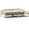vidaXL Letto in legno massiccio senza materasso 90x190 cm in legno di pino