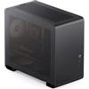 Jonsbo U4 Mini Mesh Micro-ATX case - nero - Midi/Minitower - ATX