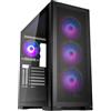 Kolink Unity Meshbay ARGB Midi-Tower in vetro temperato - nero - Midi/Minitower - ATX
