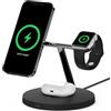 Belkin BOOST CHARGE PRO Caricatore wireless 3-in-1 Qi2 15W, nero