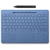 Microsoft Surface Pro Flex Keyboard - Tastiera - con touchpad, accelerometro, vassoio Surface Slim Pen 2 e caricatore - retroilluminata - wireless - Bluetooth LE - QWERTY - tedesco - zaffiro brillante - con Slim Pen - per Surface Pro, Pro 8, Pro 9