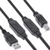 InLine Cavo attivo InLine® USB 2.0, da spina USB-A a spina USB-B, 25 m