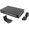 Lanberg Switch 24X 100MB DSP+/2X Combo Rack 19" 360W V2